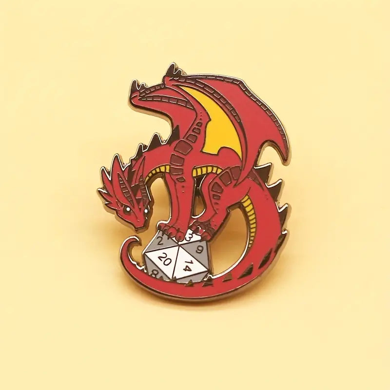Guardian of Fate Dragon Pin