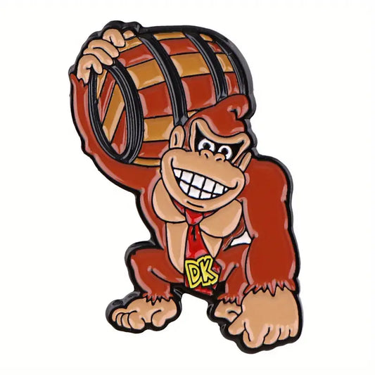 DK enamel pin