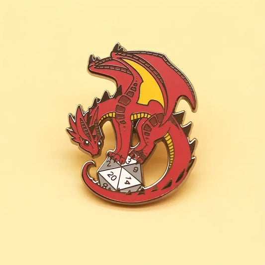 Guardian of Fate Dragon Pin