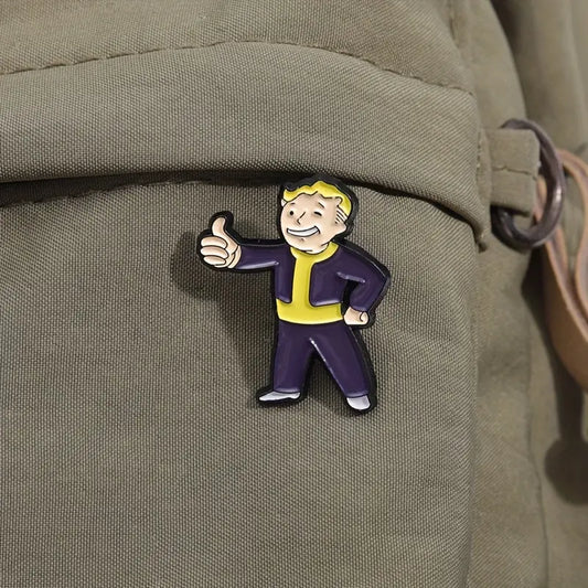 Rad Boy enamel pin